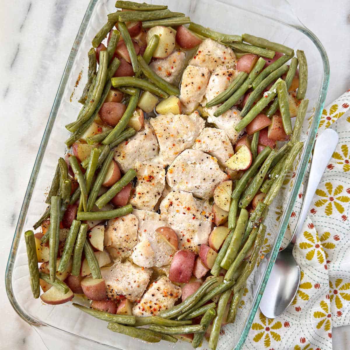 chicken potatoes & green beans and italian dressing pinterest Potato Bean Bake sku_EY2003MS-olive-FO