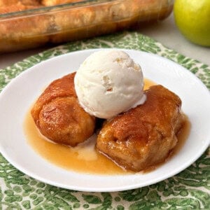 crescent roll apple dumplings recipe.