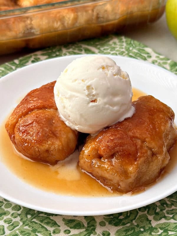crescent roll apple dumplings recipe.