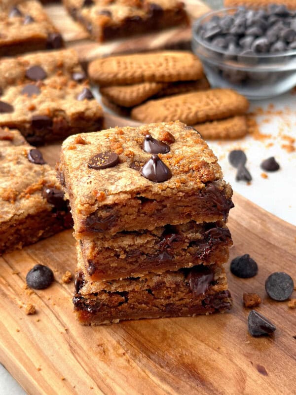 Biscoff cookie butter bars recipe.