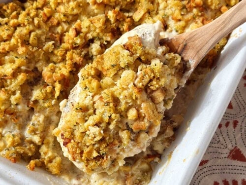 Easy Chicken Stuffing Bake