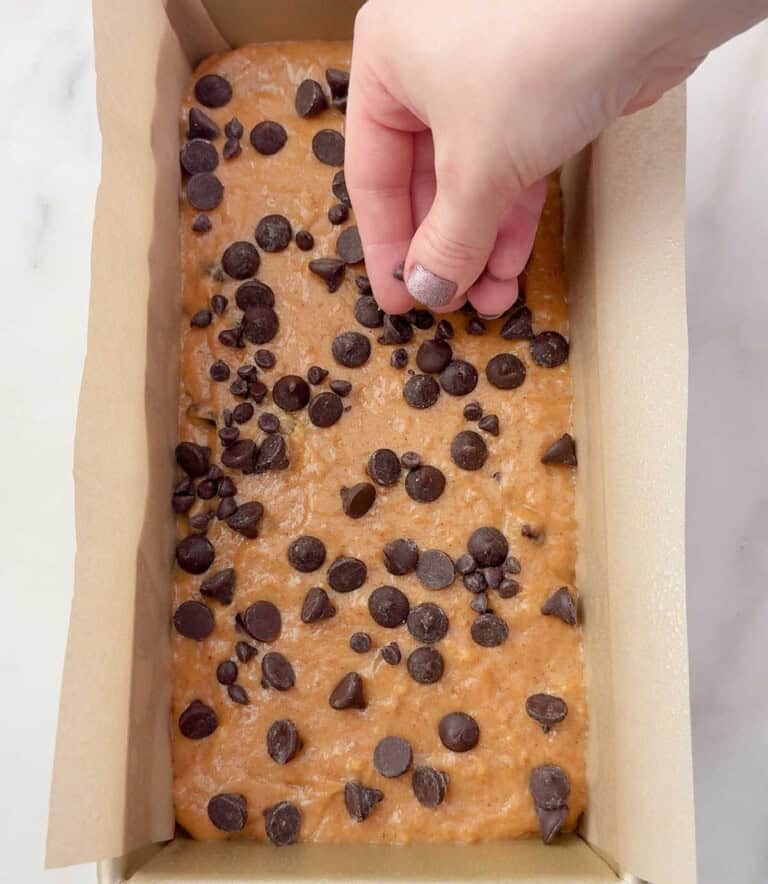 Undo Bread Pumpkin Banana Bread with Chocolate Chips - Meatloaf and Melodrama