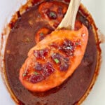 slow cooker cranberry chicken recipe.